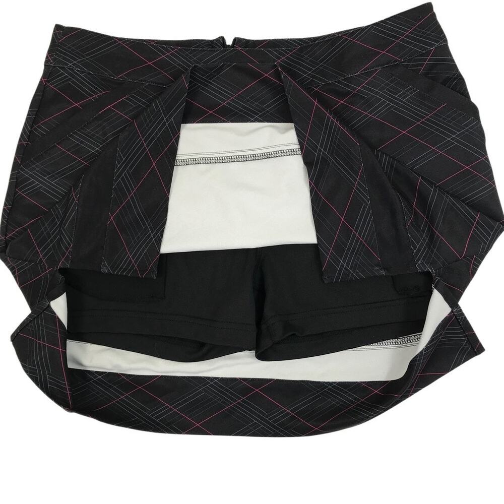 TOMMY ARMOUR Dri-Logic Golf Skort Women 8 Black Stretch Outdoor Athletic Tennis - Picture 10 of 13